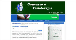 Desktop Screenshot of concursoefisioterapia.com